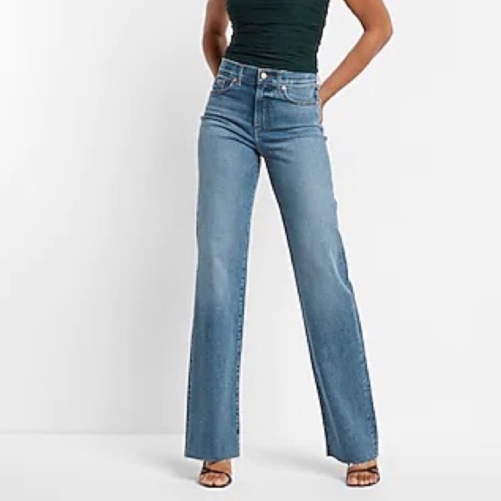 Express wide leg Jean 8R